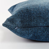 Napa Dark Blue BEVIN SQUARE INDOOR-OUTDOOR PILLOW 20"