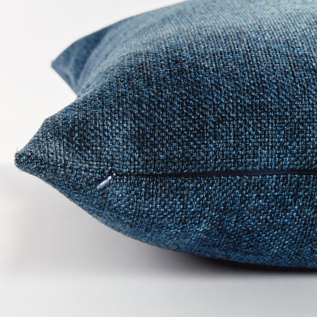 Napa Dark Blue BEVIN SQUARE INDOOR-OUTDOOR PILLOW 20"
