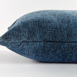 Napa Dark Blue BEVIN LUMBAR INDOOR-OUTDOOR PILLOW