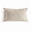 Napa Khaki/Cream, Back: Khaki GEO LUMBAR INDOOR-OUTDOOR PILLOW