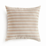 Napa Khaki/Cream GRANT SQUARE INDOOR-OUTDOOR PILLOW 24"