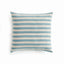 Napa Blue/Ecru GRANT SQUARE INDOOR-OUTDOOR PILLOW 20"