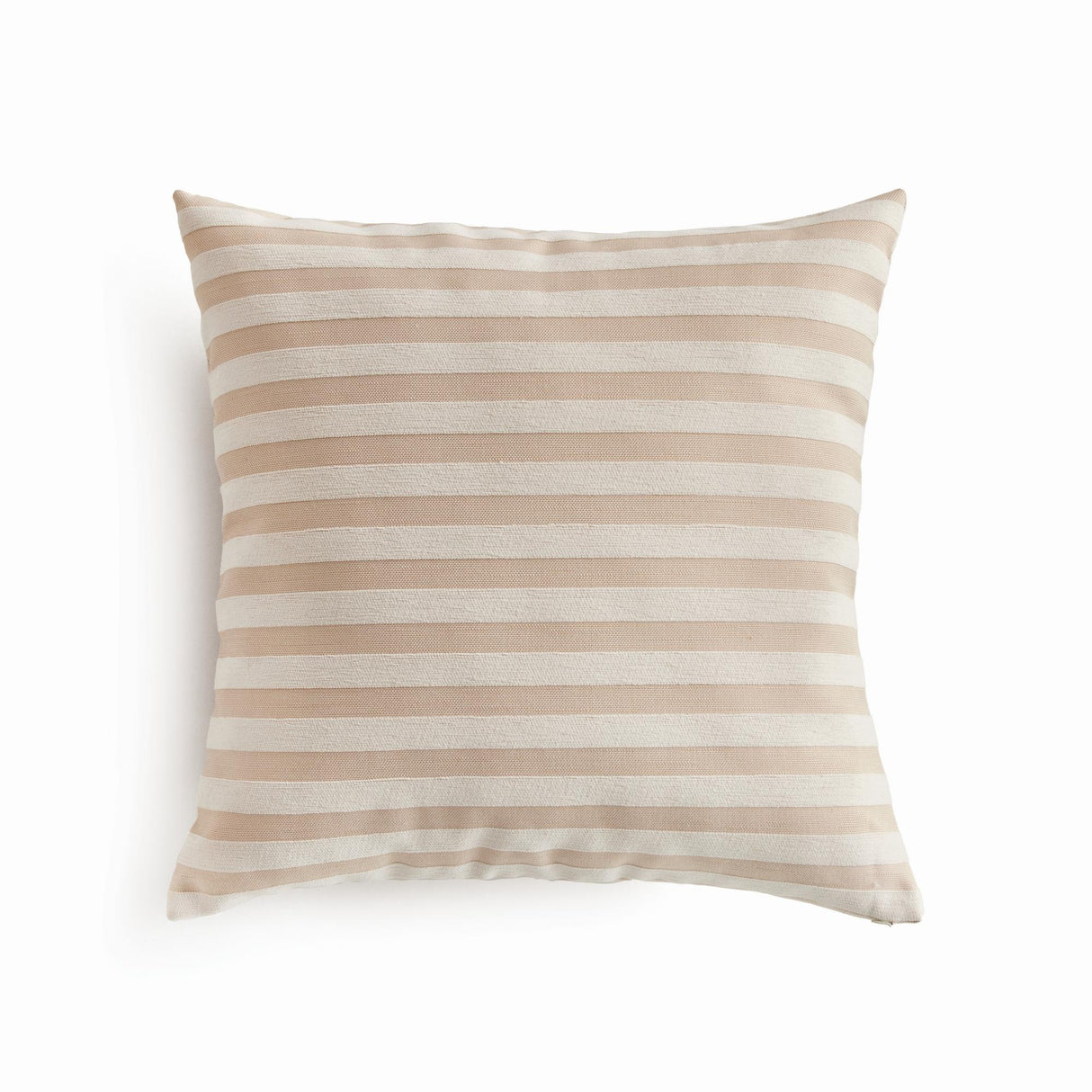 Napa Khaki/Cream GRANT SQUARE INDOOR-OUTDOOR PILLOW 20"
