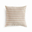 Napa Khaki/Cream GRANT SQUARE INDOOR-OUTDOOR PILLOW 20"