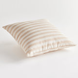 Napa Khaki/Cream GRANT SQUARE INDOOR-OUTDOOR PILLOW 20"