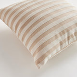 Napa Khaki/Cream GRANT SQUARE INDOOR-OUTDOOR PILLOW 20"