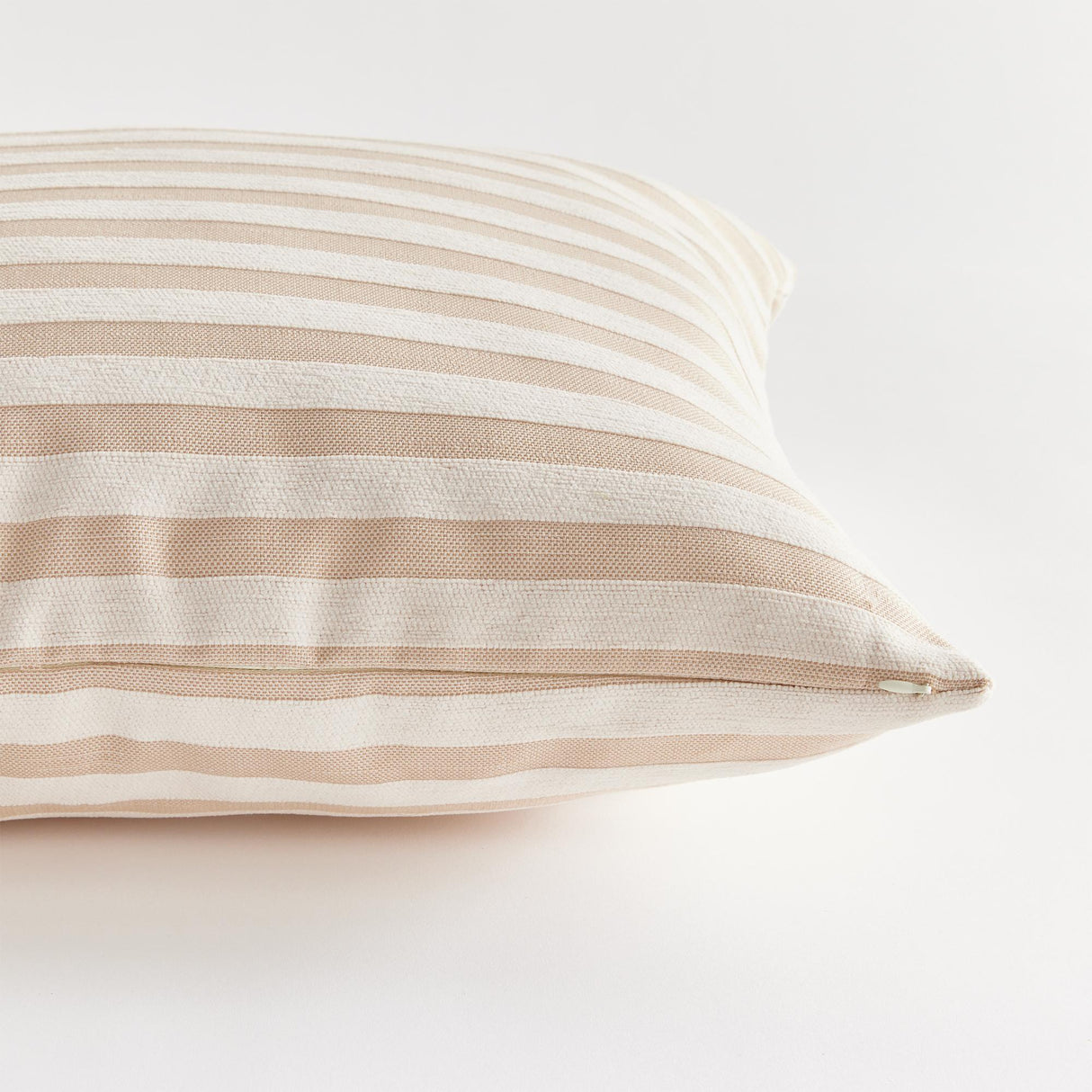 Napa Khaki/Cream GRANT SQUARE INDOOR-OUTDOOR PILLOW 20"