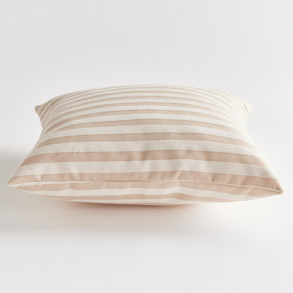 Napa Khaki/Cream GRANT SQUARE INDOOR-OUTDOOR PILLOW 20"