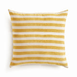 Napa Goldenrod/Cream GRANT SQUARE INDOOR-OUTDOOR PILLOW 24"