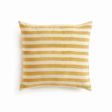 Napa Goldenrod/Cream GRANT SQUARE INDOOR-OUTDOOR PILLOW 20"