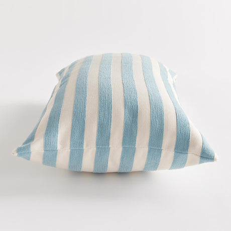 Napa Blue/Ecru GRANT LUMBAR INDOOR-OUTDOOR PILLOW