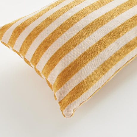 Napa Goldenrod/Cream GRANT LUMBAR INDOOR-OUTDOOR PILLOW