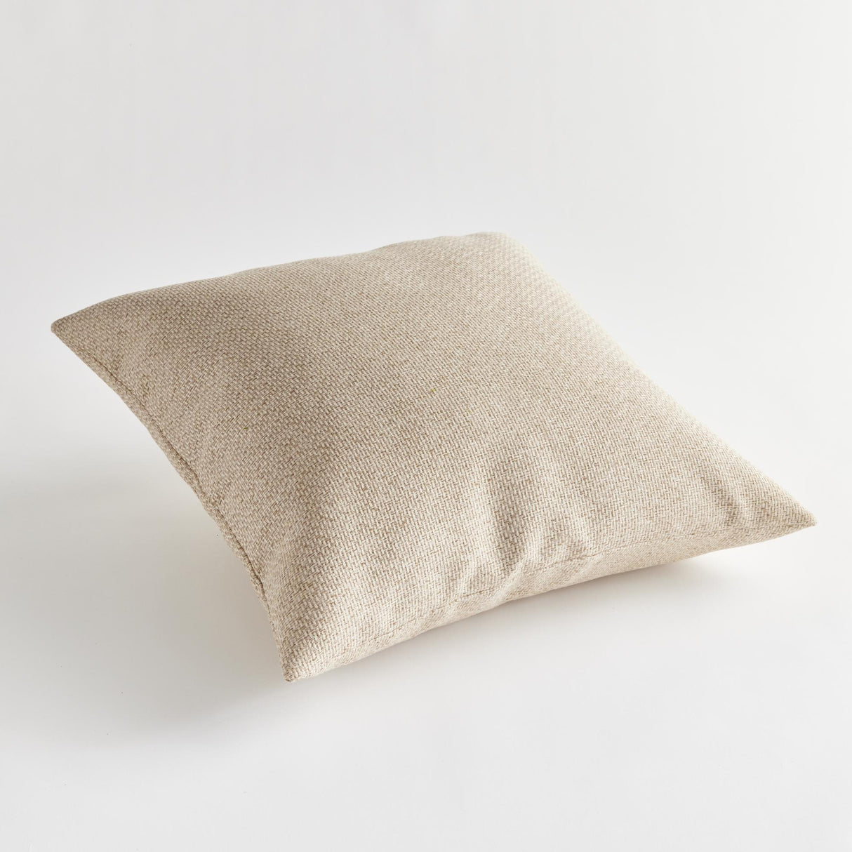 Napa Oatmeal BLAKE SQUARE INDOOR-OUTDOOR PILLOW 24"