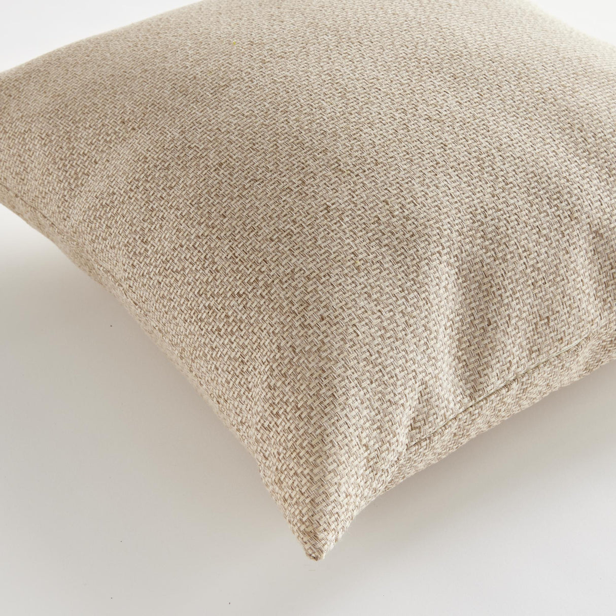 Napa Oatmeal BLAKE SQUARE INDOOR-OUTDOOR PILLOW 24"