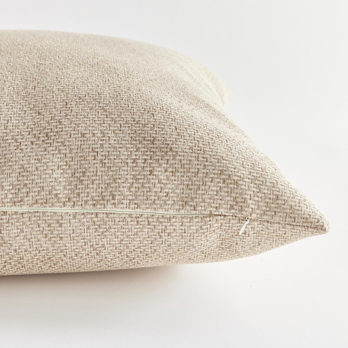 Napa Oatmeal BLAKE SQUARE INDOOR-OUTDOOR PILLOW 24"
