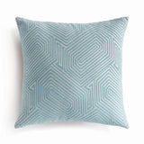 Napa Prussian Blue/Light Blue SORA SQUARE INDOOR-OUTDOOR PILLOW 24"