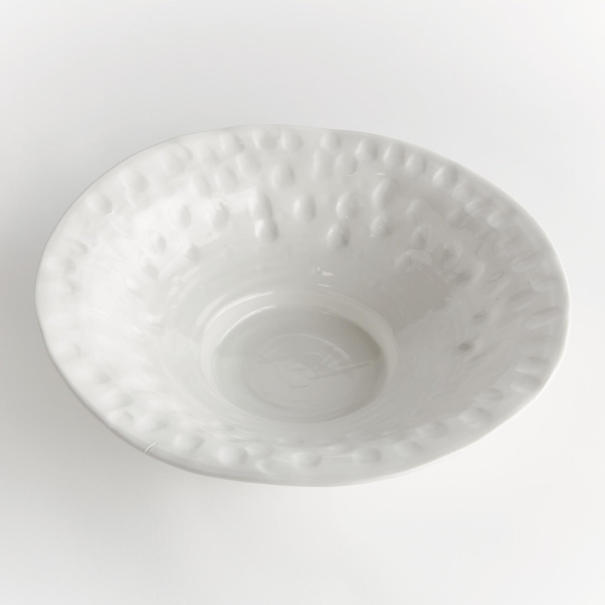 Napa White BARCLAY BUTERA SORRENTO DECORATIVE BOWL SMALL
