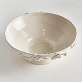 Napa White OLIVELLA FOOTED BOWL