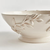 Napa White OLIVELLA FOOTED BOWL