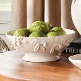 Napa White OLIVELLA FOOTED BOWL