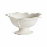 Napa White PETALO DECORATIVE FOOTED BOWL