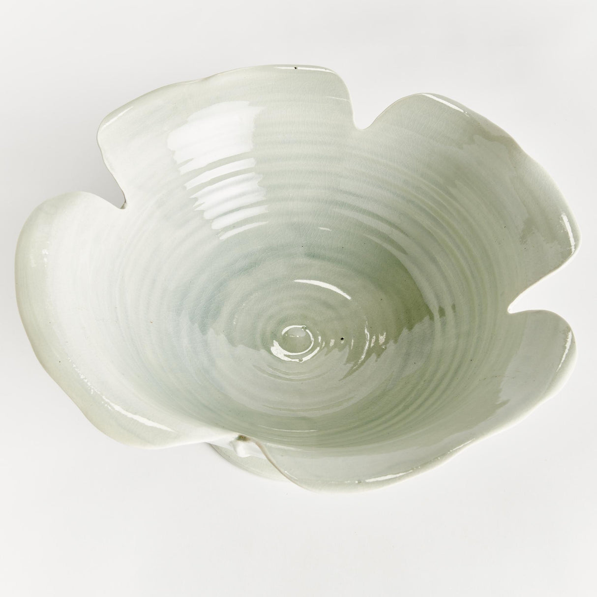 Napa Celadon PETALO DECORATIVE FOOTED BOWL
