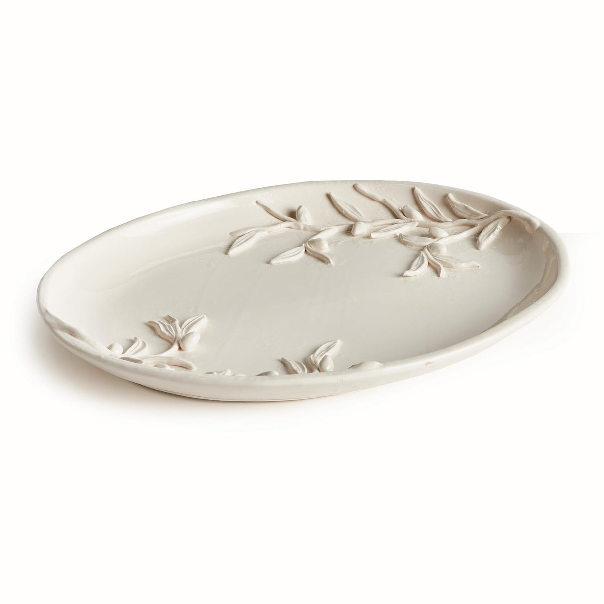 Napa White OLIVELLA DECORATIVE TRAY