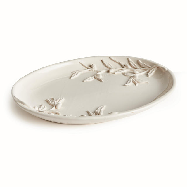 Napa White OLIVELLA DECORATIVE TRAY