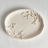 Napa White OLIVELLA DECORATIVE TRAY
