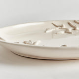 Napa White OLIVELLA DECORATIVE TRAY