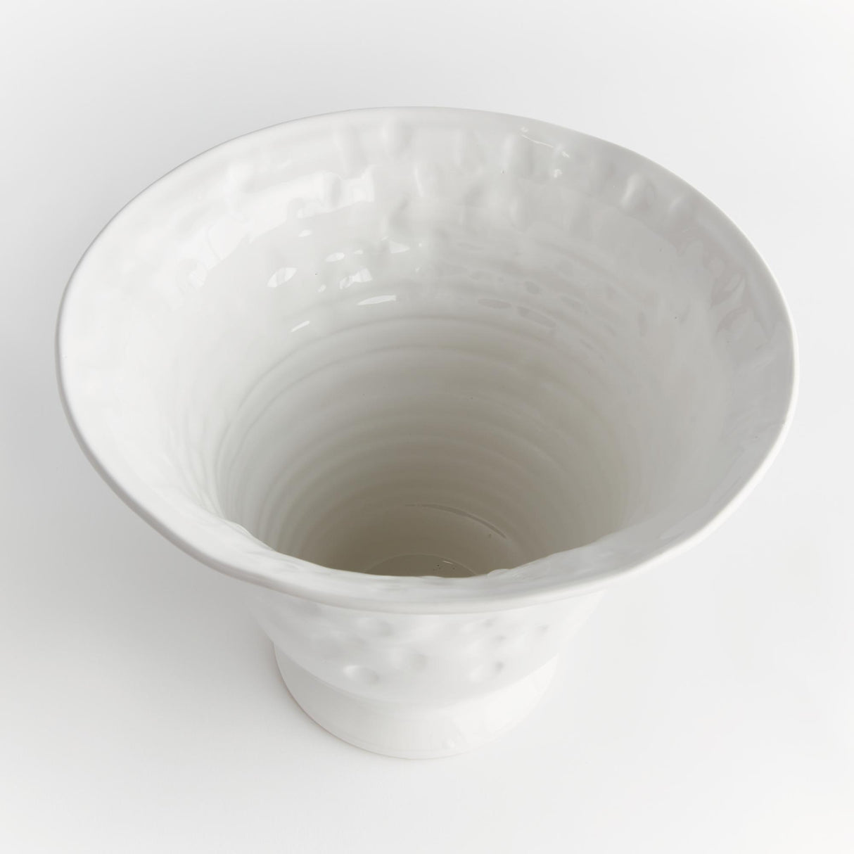 Napa White BARCLAY BUTERA SORRENTO DECORATIVE BOWL TALL
