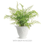 Napa White BARCLAY BUTERA SORRENTO DECORATIVE BOWL TALL