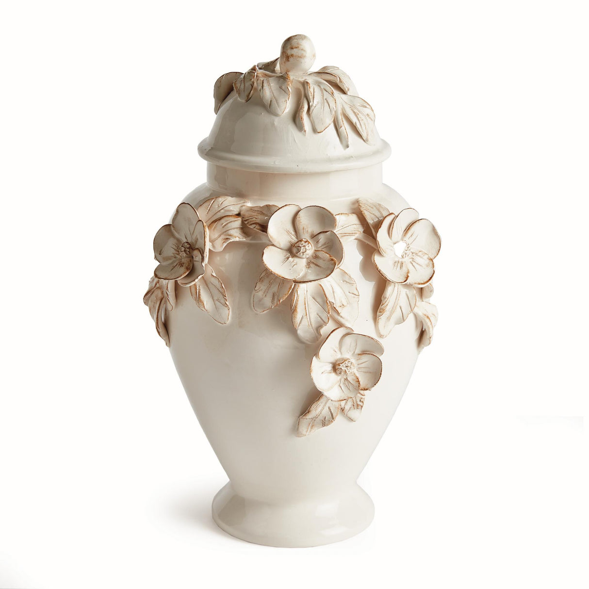 Napa White FIORI GINGER JAR