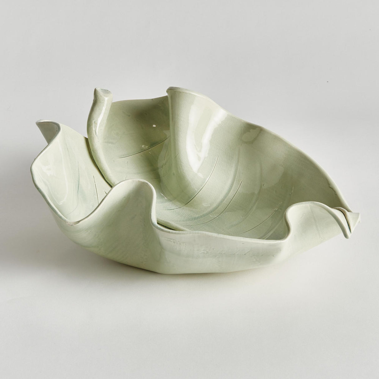 Napa Celadon MORICENTO LEAF SCULPTURE LARGE
