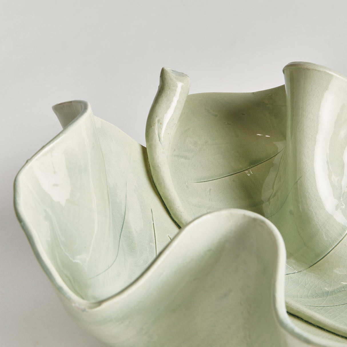 Napa Celadon MORICENTO LEAF SCULPTURE LARGE