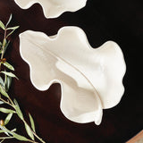Napa White MORICENTO LEAF SCULPTURE LARGE