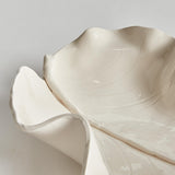 Napa White MORICENTO LEAF SCULPTURE SMALL