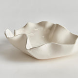Napa White MORICENTO LEAF SCULPTURE SMALL