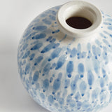 Napa Blue/White CASCATA VASE SMALL