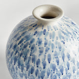 Napa Blue/White CASCATA VASE LARGE