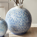 Napa Blue/White CASCATA VASE LARGE