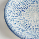 Napa Blue/White CASCATA DECORATIVE BOWL