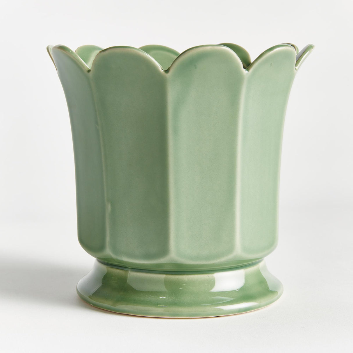 Napa Green MALINE FOOTED POT LARGE