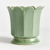 Napa Green MALINE FOOTED POT LARGE