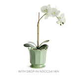 Napa Green MALINE FOOTED POT LARGE