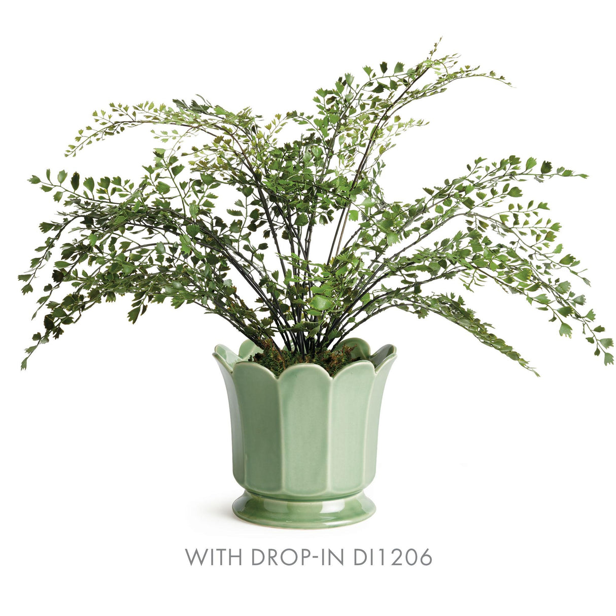 Napa Green MALINE FOOTED POT LARGE