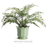 Napa Green MALINE FOOTED POT LARGE