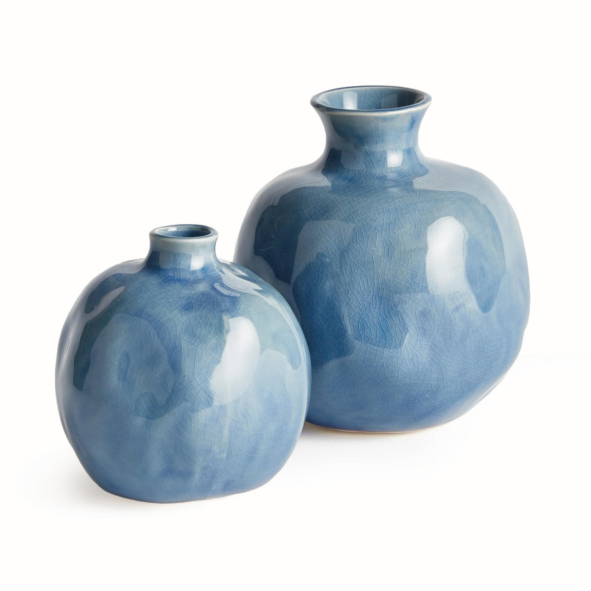 Napa Blue NARINE BUD VASES, SET OF 2