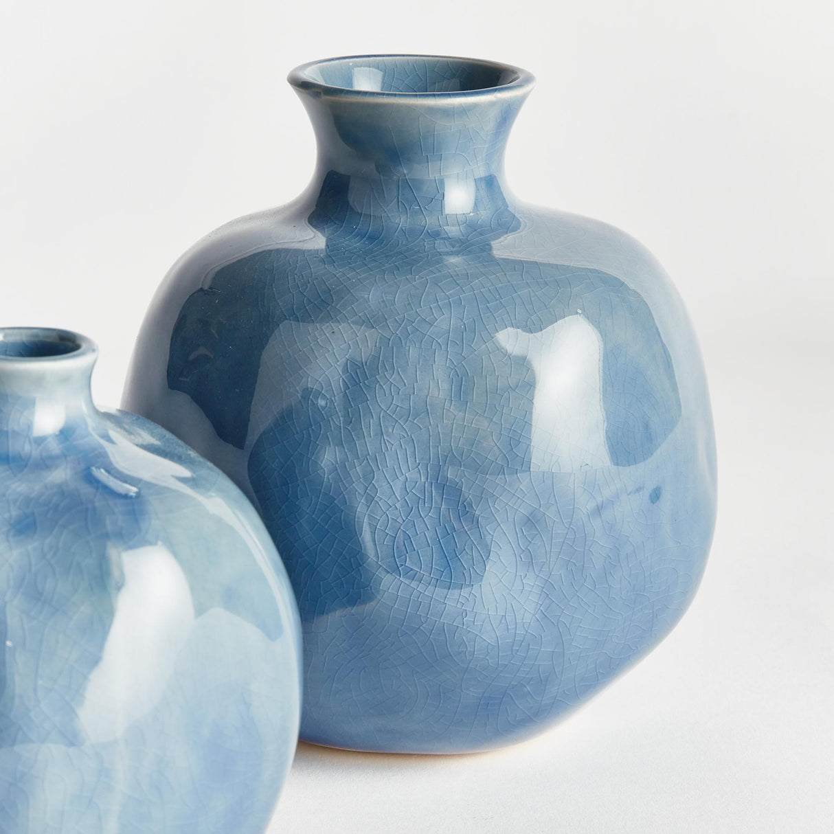 Napa Blue NARINE BUD VASES, SET OF 2