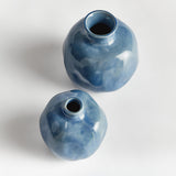 Napa Blue NARINE BUD VASES, SET OF 2